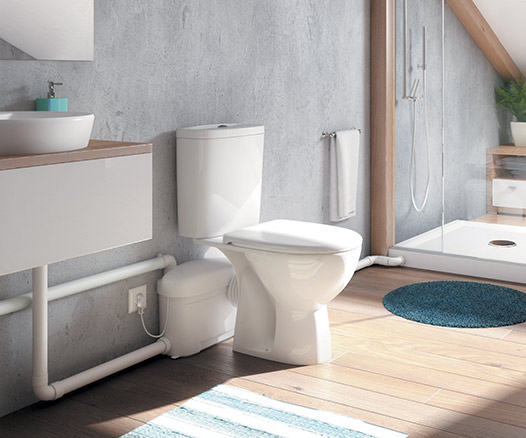 Watermatic  Broyeurs pour WC - Pompes et stations de relevage